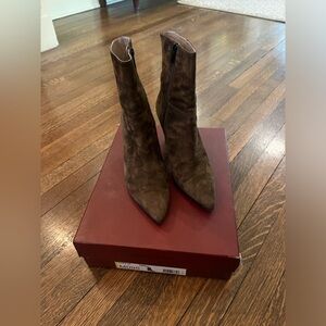 Donald Pliner Suede Heeled Boot